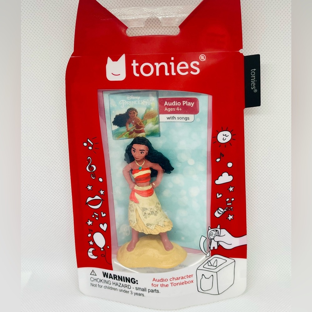 New Tonies - Disney Princess Moana Character Tonie Figurine New!
